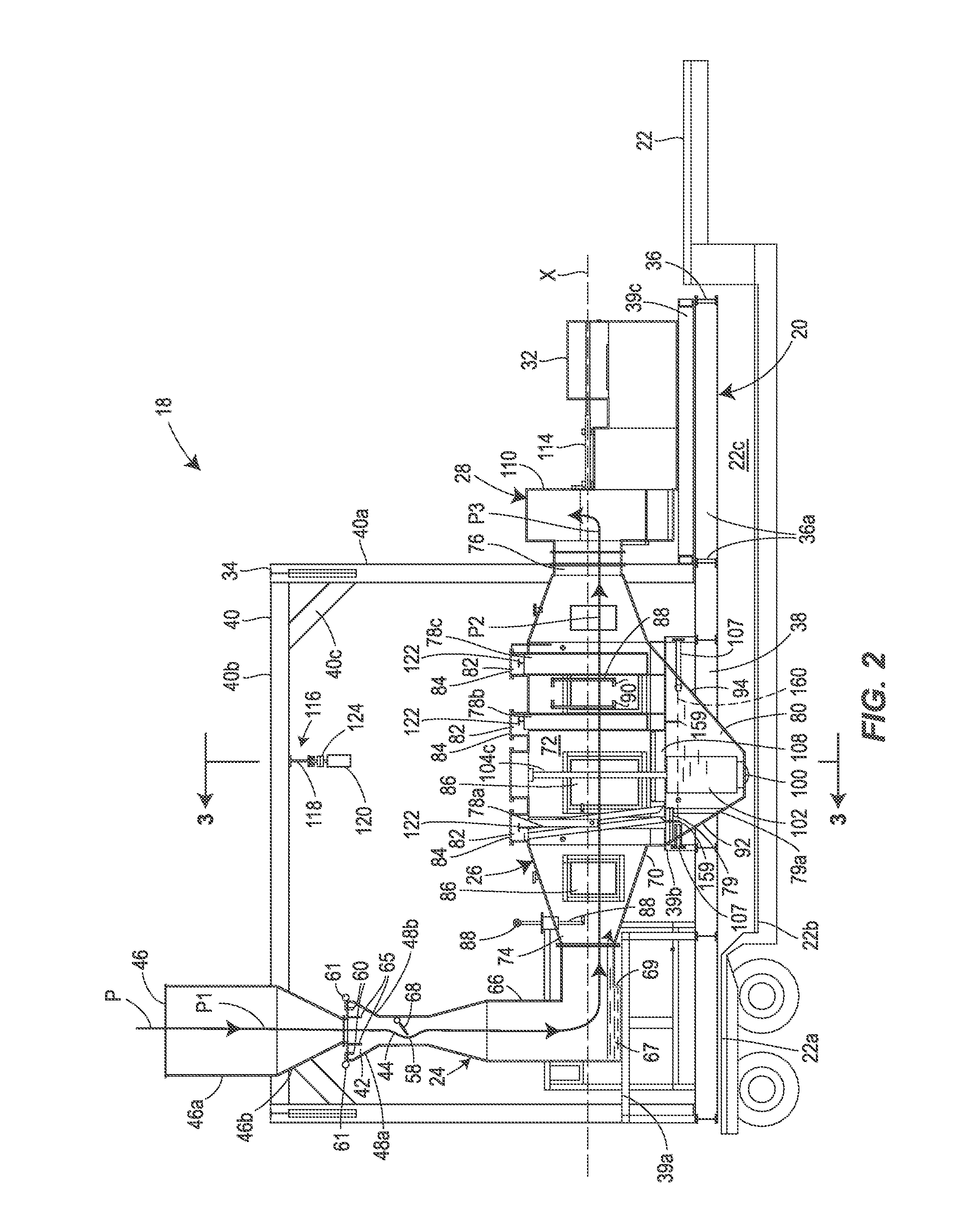 Wastewater concentration system