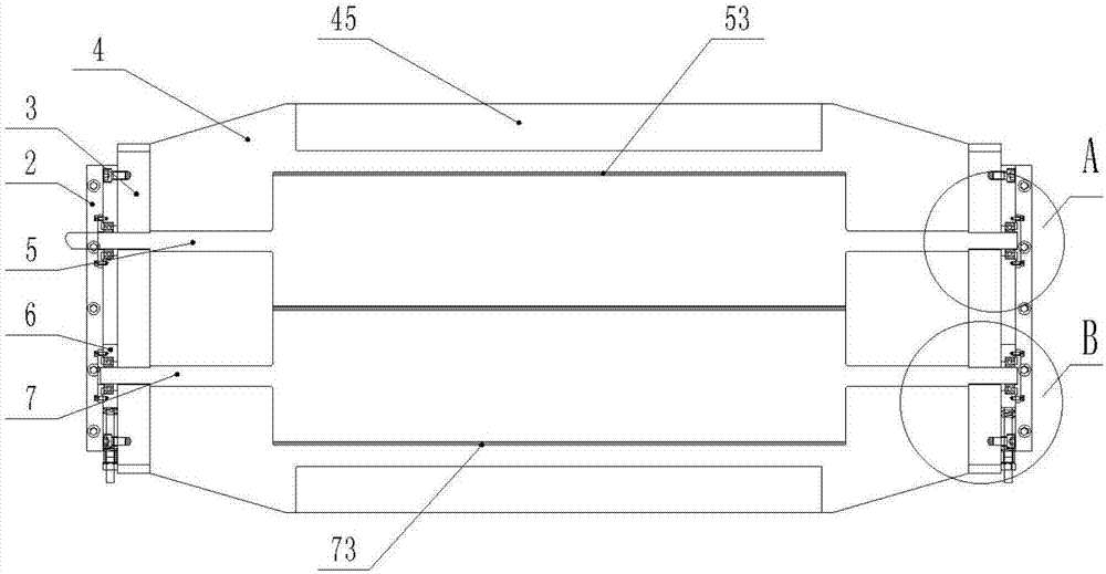 Material crushing and screening device