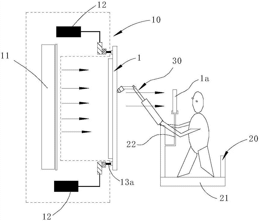 Macroscopic inspection device and macroscopic inspection method