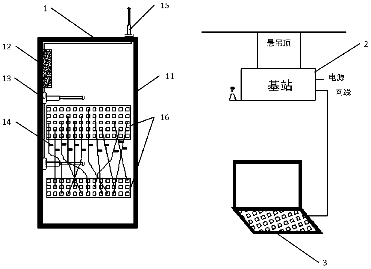 Asset positioning data acquisition intelligent terminal and system