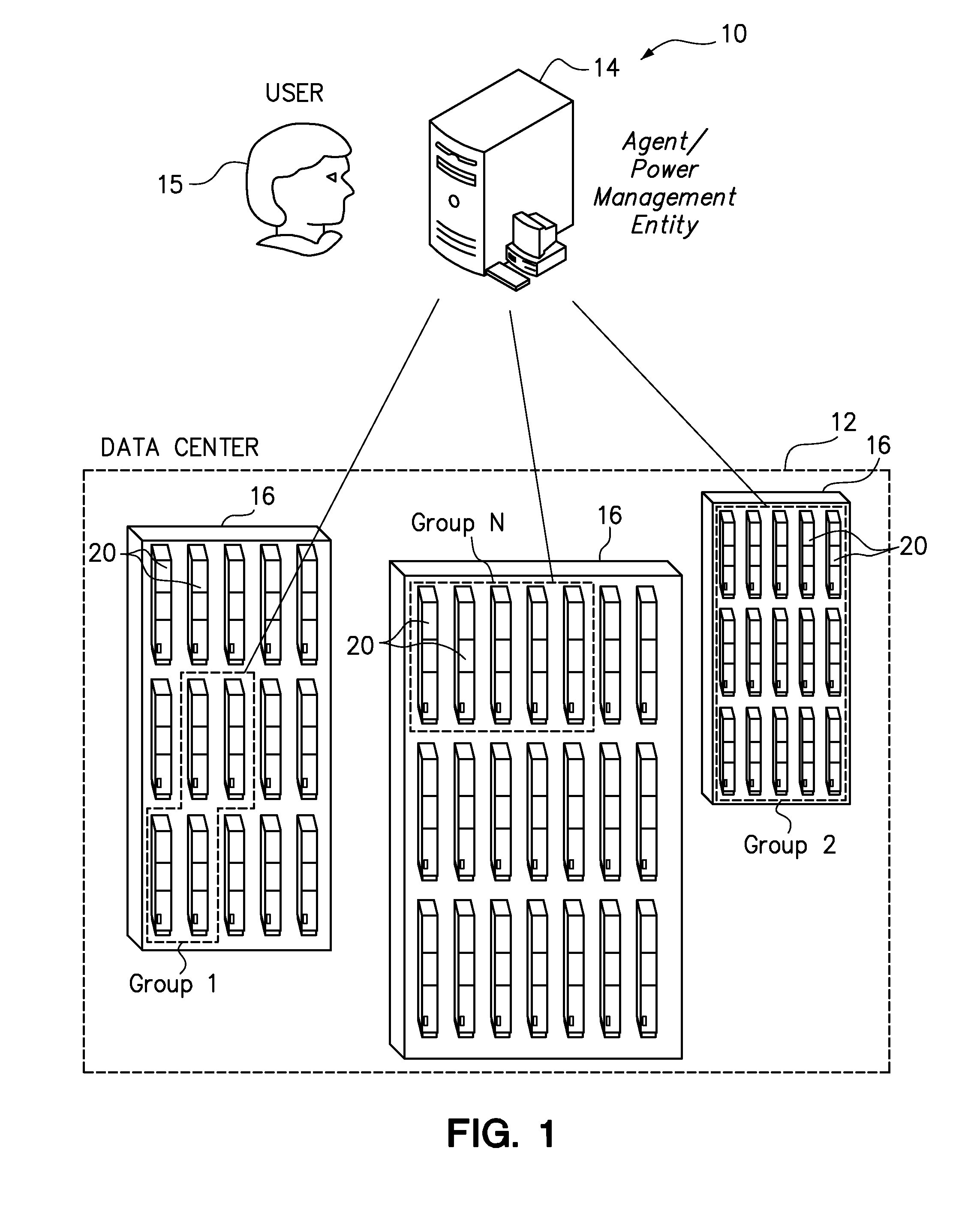 Server power management with automatically-expiring server power allocations