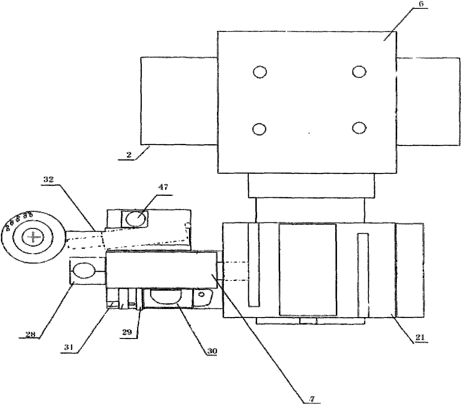 Bow and arrow testing machine