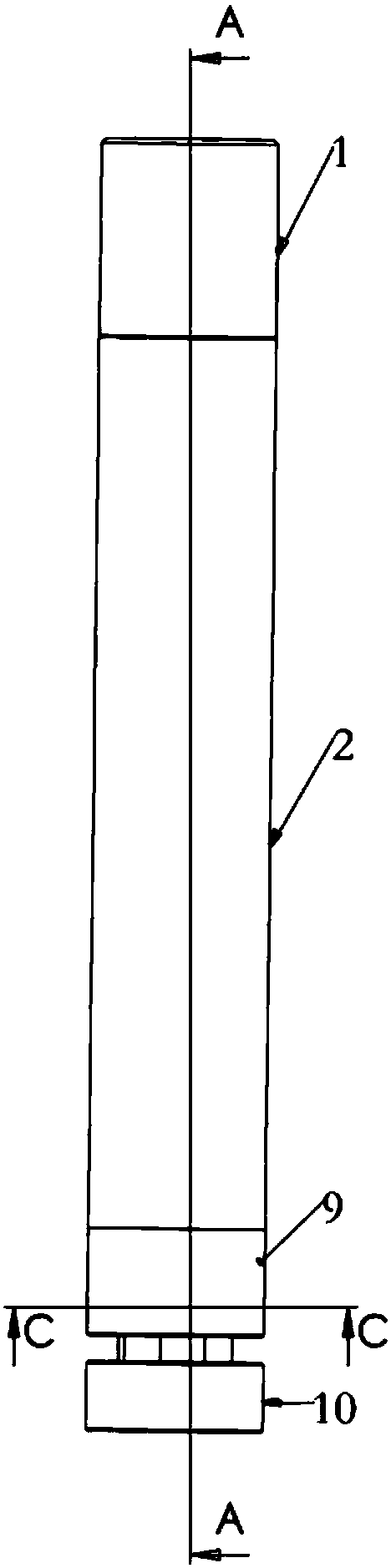 Hydraulic drilling and pressing device