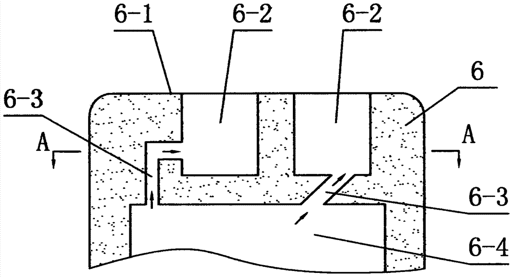 A device for spraying and scrubbing the anus after defecating