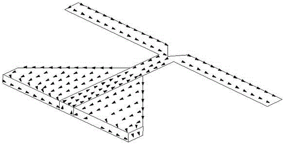 Microstrip printing dipole antenna