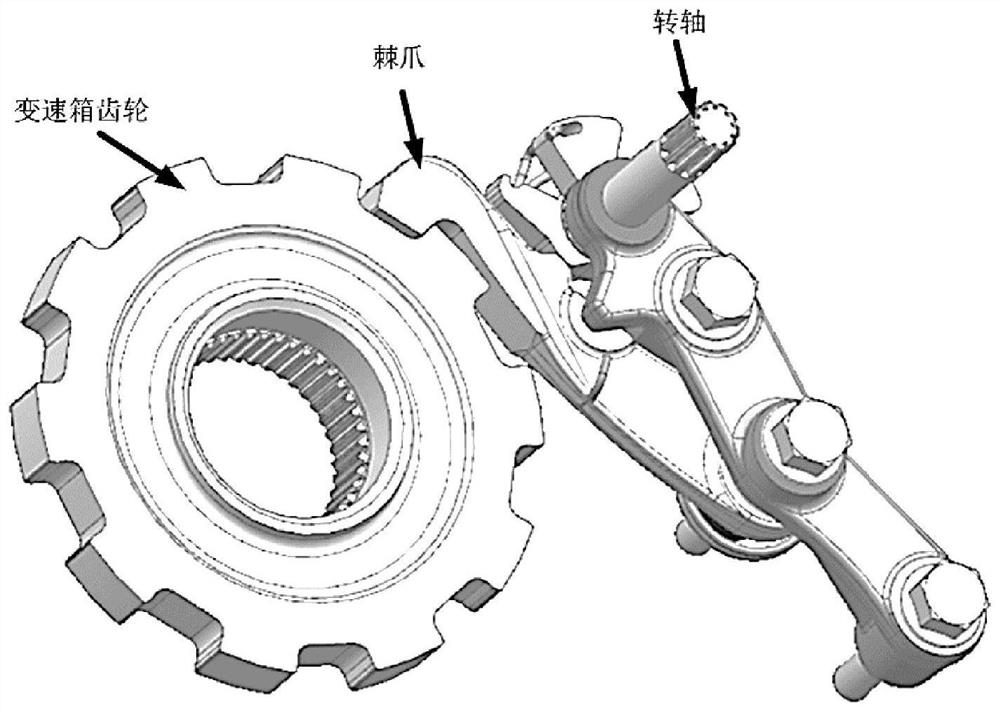 Electronic parking direct-current motor angle control method based on state feedback