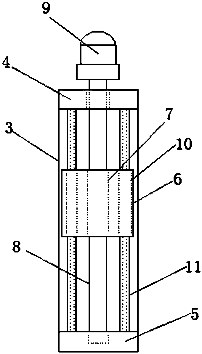 Soil detecting device with cleaning function