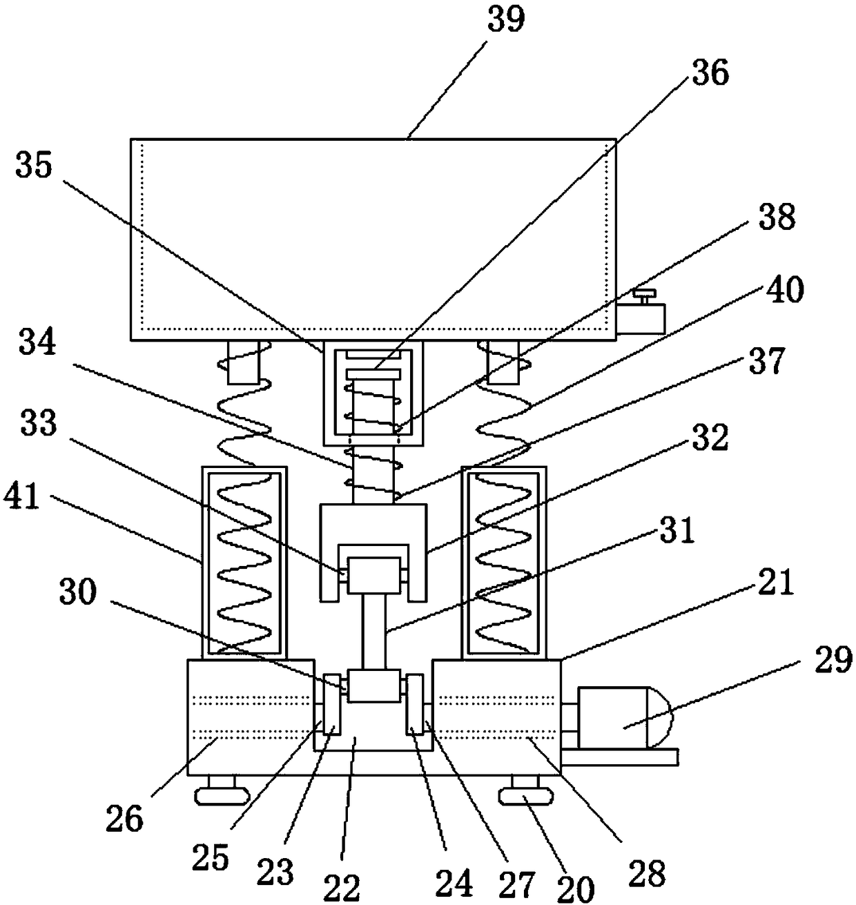 Soil detecting device with cleaning function