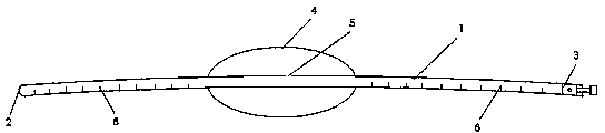 Intermediate type nasopharynx expanding and bleeding-stopping bag and use method thereof