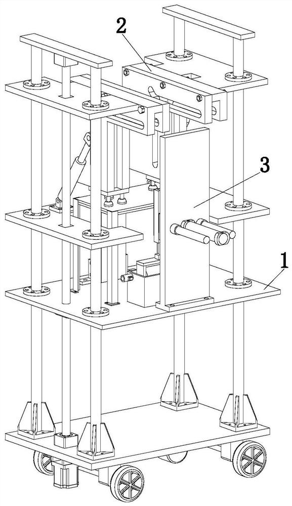 A kind of automatic tiling equipment