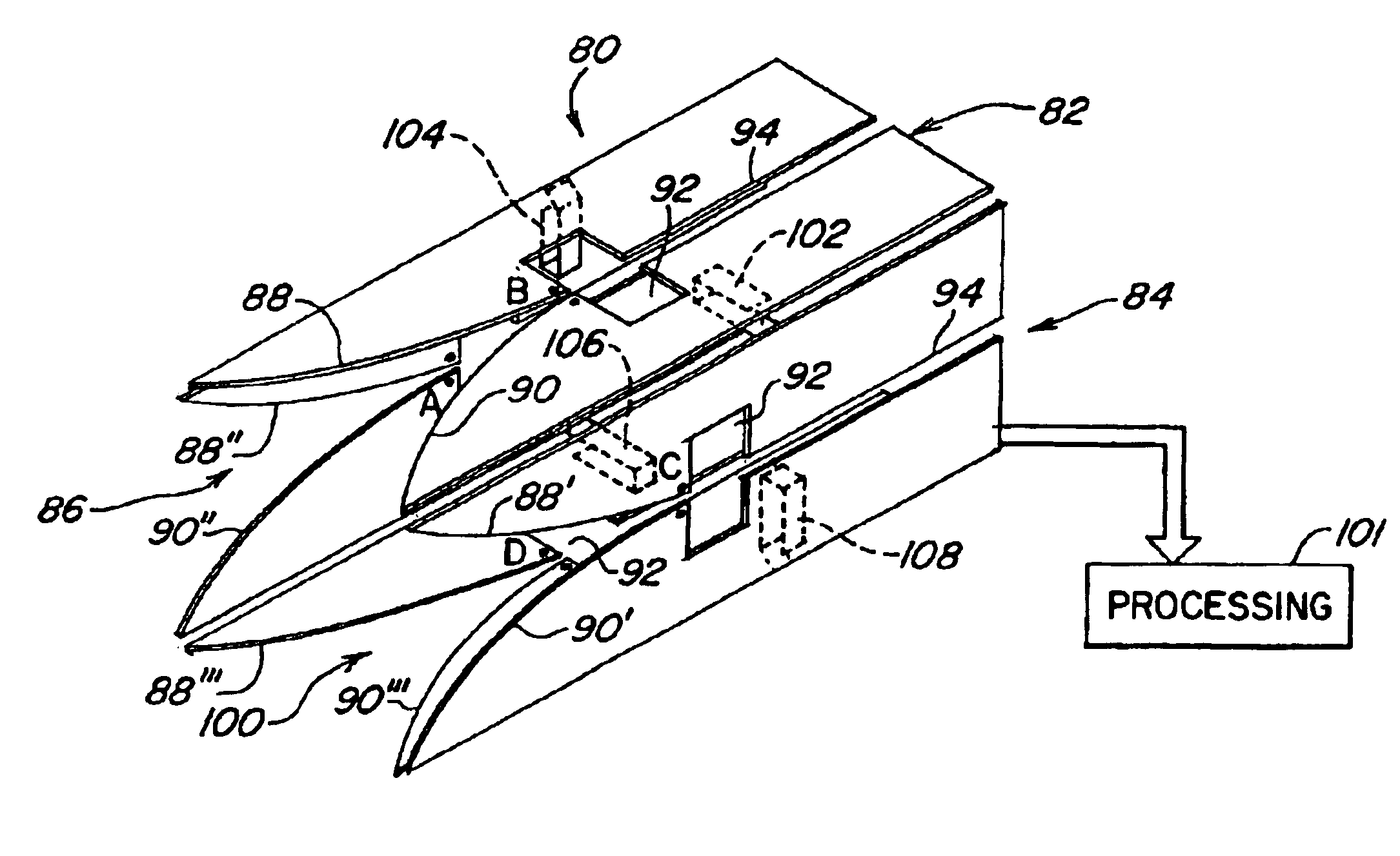 Dual polarization Vivaldi notch/meander line loaded antenna