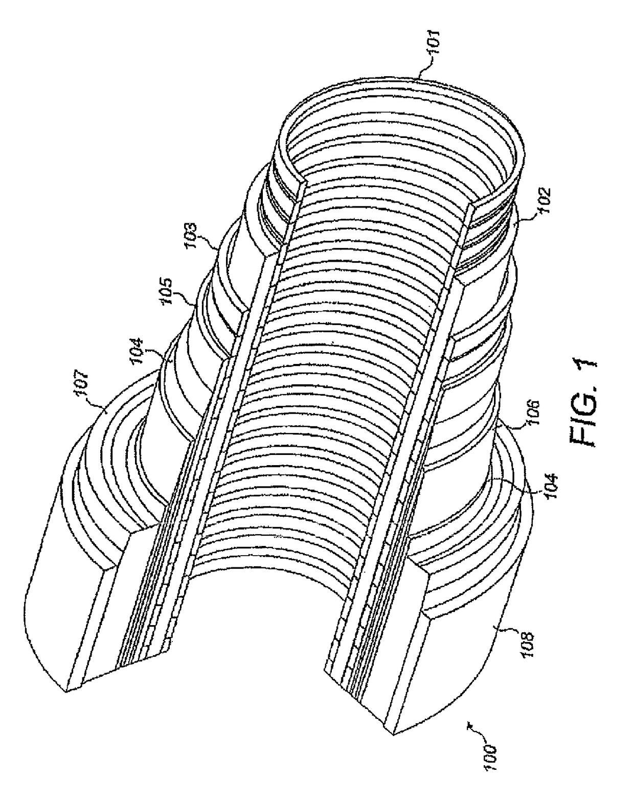 Flexible pipe body layer and method of producing same