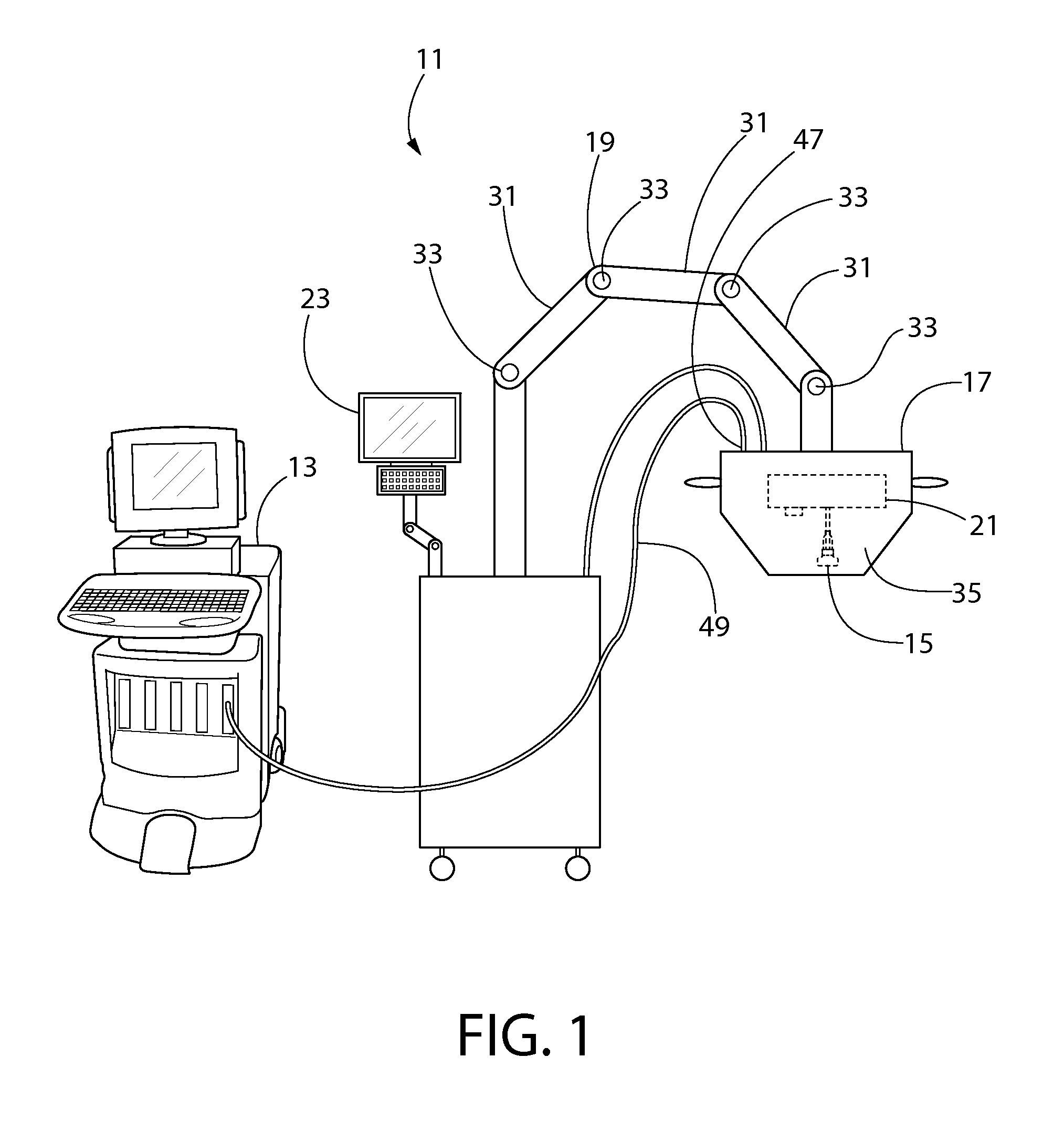 System and method for performing an ultrasound scan of cellular tissue