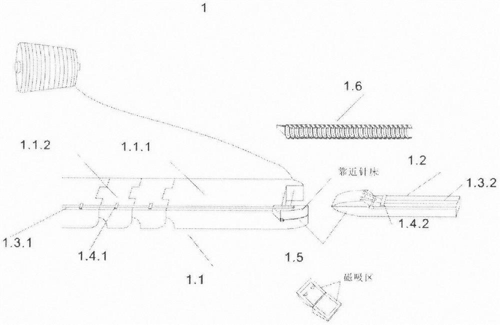 Yarn guide device for warp knitting machine