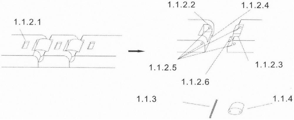 Yarn guide device for warp knitting machine