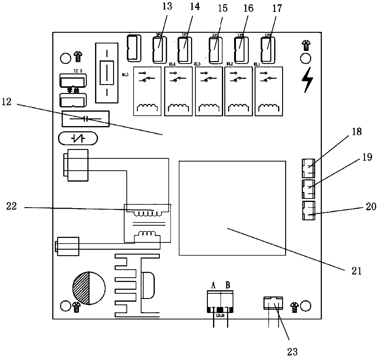 Freeze prevention control method for heat pump water heater