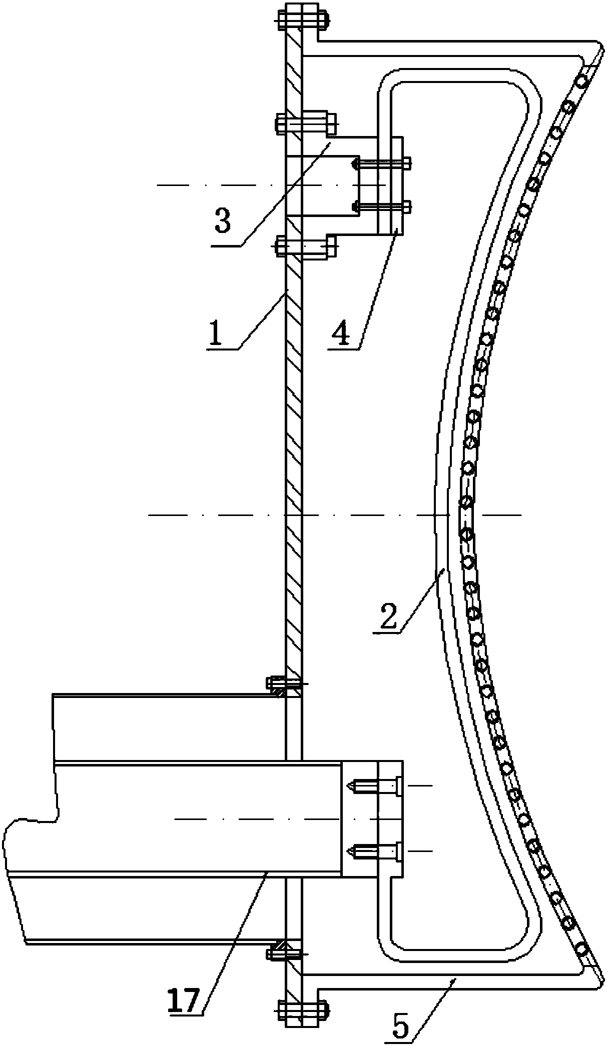 Plasma-changing high-tolerance ion cyclotron heating long antenna