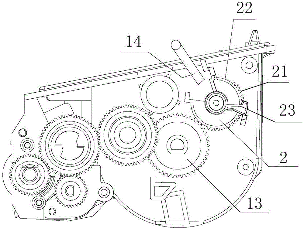 Developing box