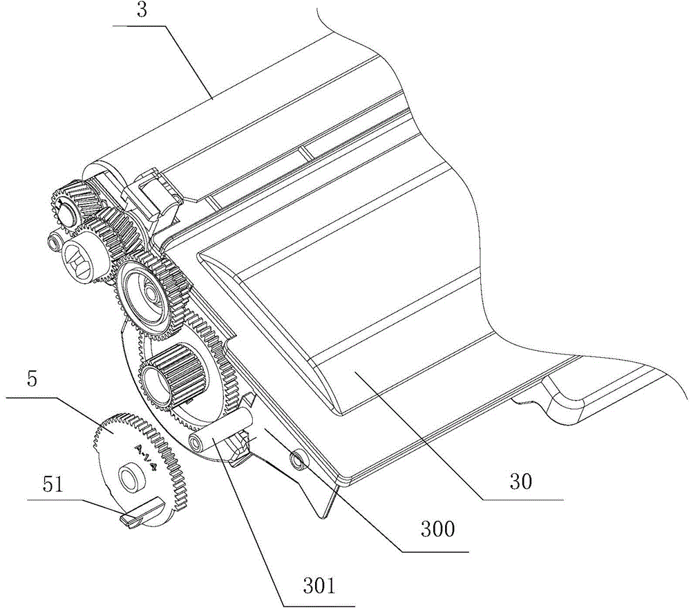 Developing box