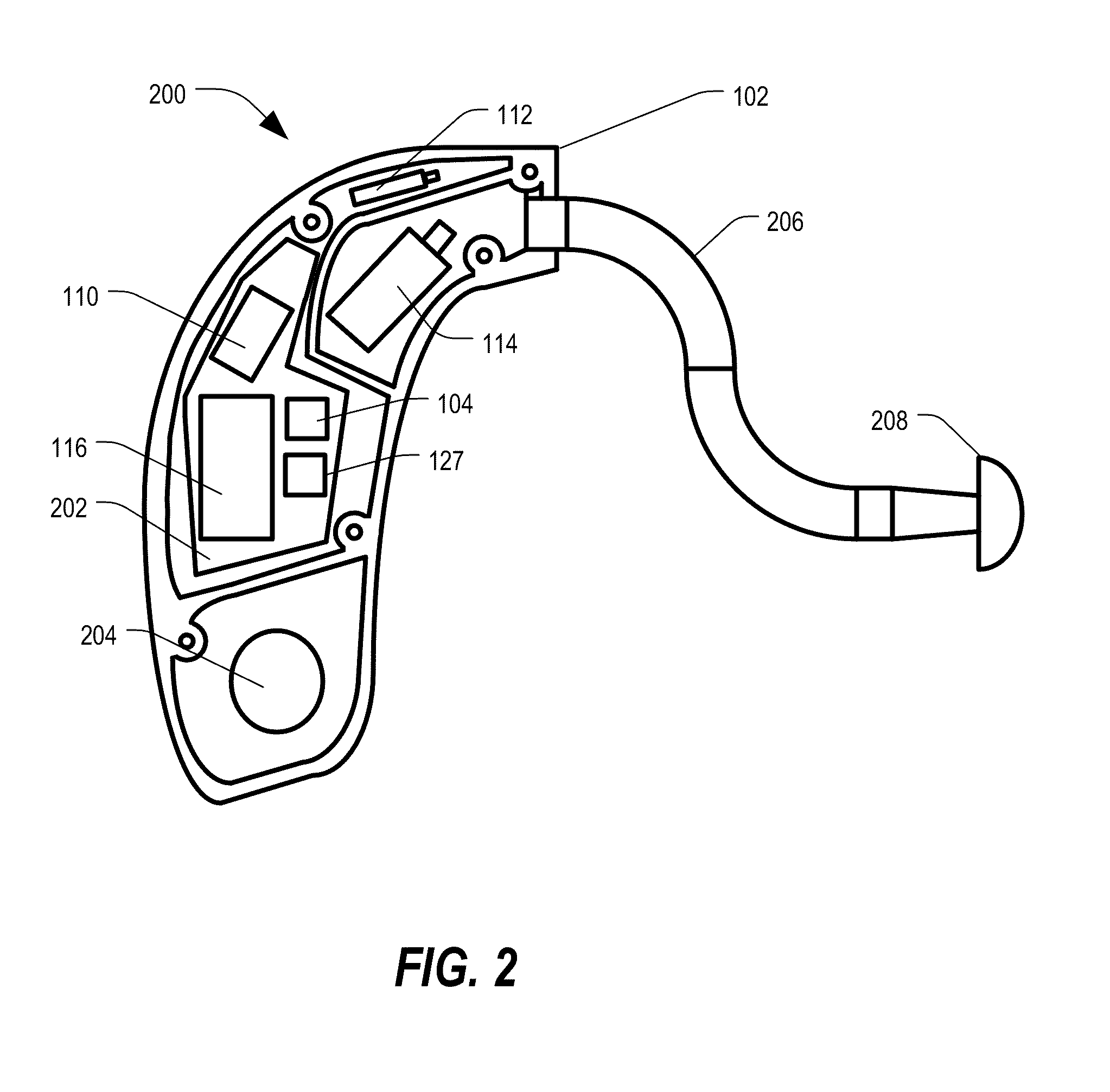 Data storage system, hearing aid, and method of selectively applying sound filters