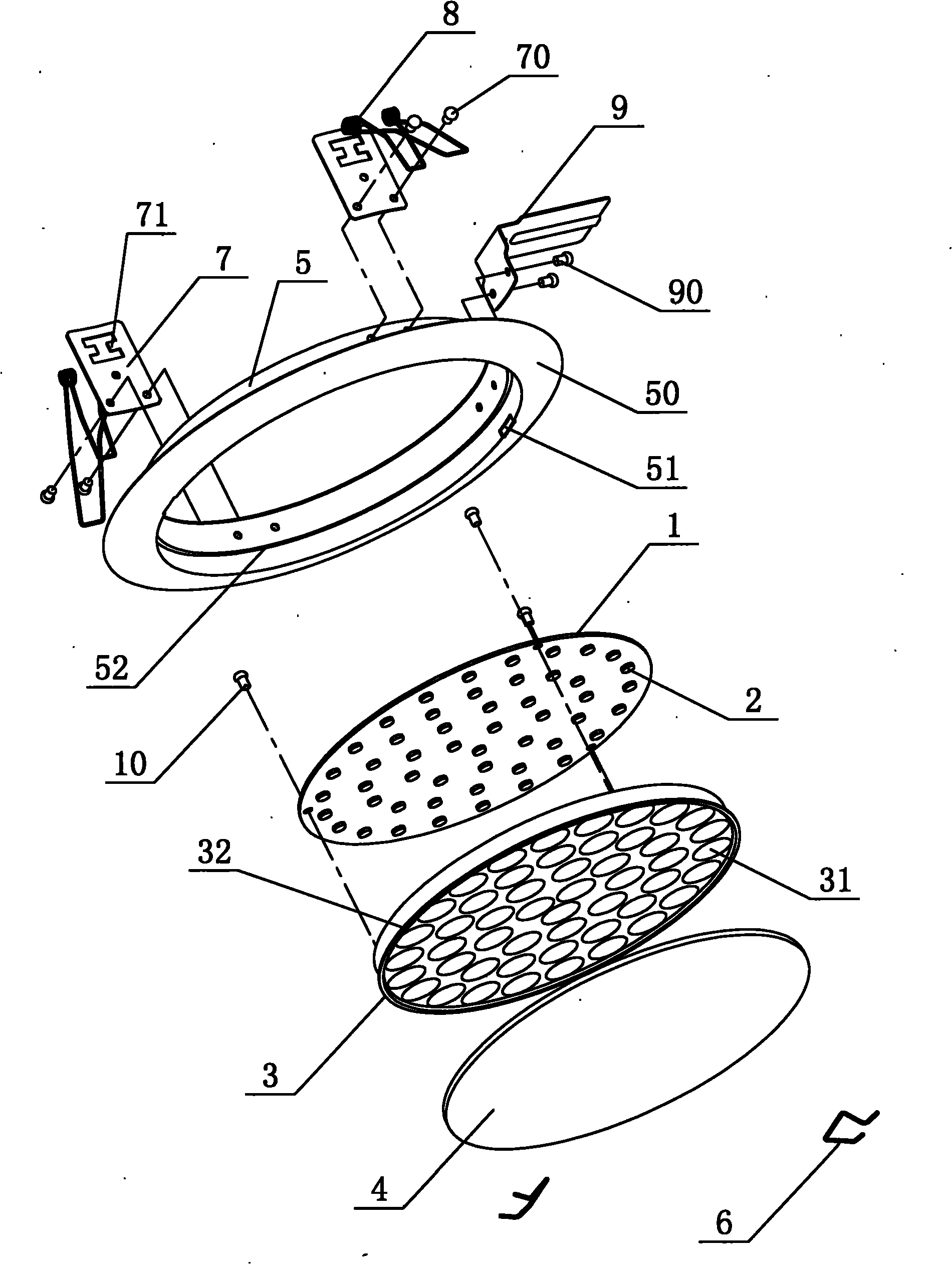 LED ceiling lamp