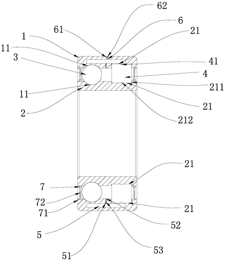 Novel combined bearing