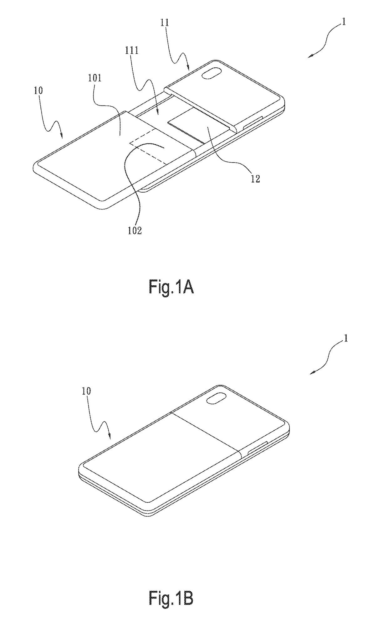 Case heat dissipation unit of handheld electronic device