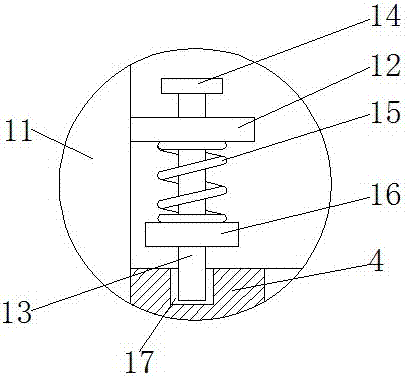 Electric wire roller used for communication engineering construction