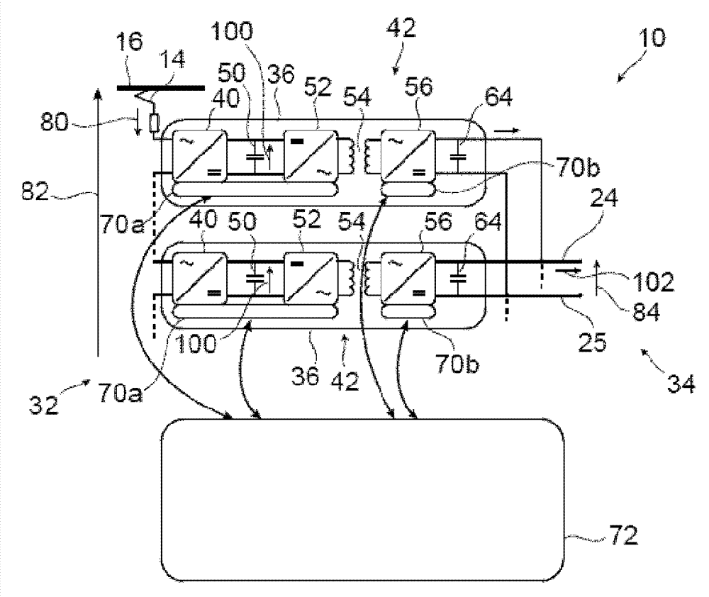 Controlling a modular converter