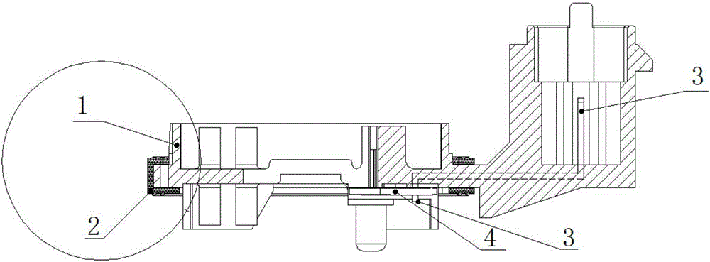 AMT motor brush carrier assembly