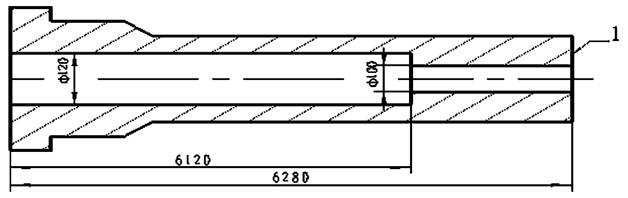 A Processing Technology of Inner Hole of Step Hole Tube Mold