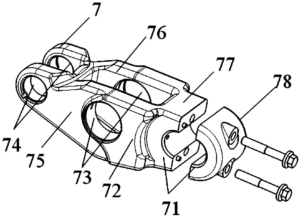 A variable compression ratio engine mechanism