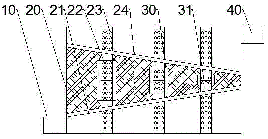 Casing type silencer