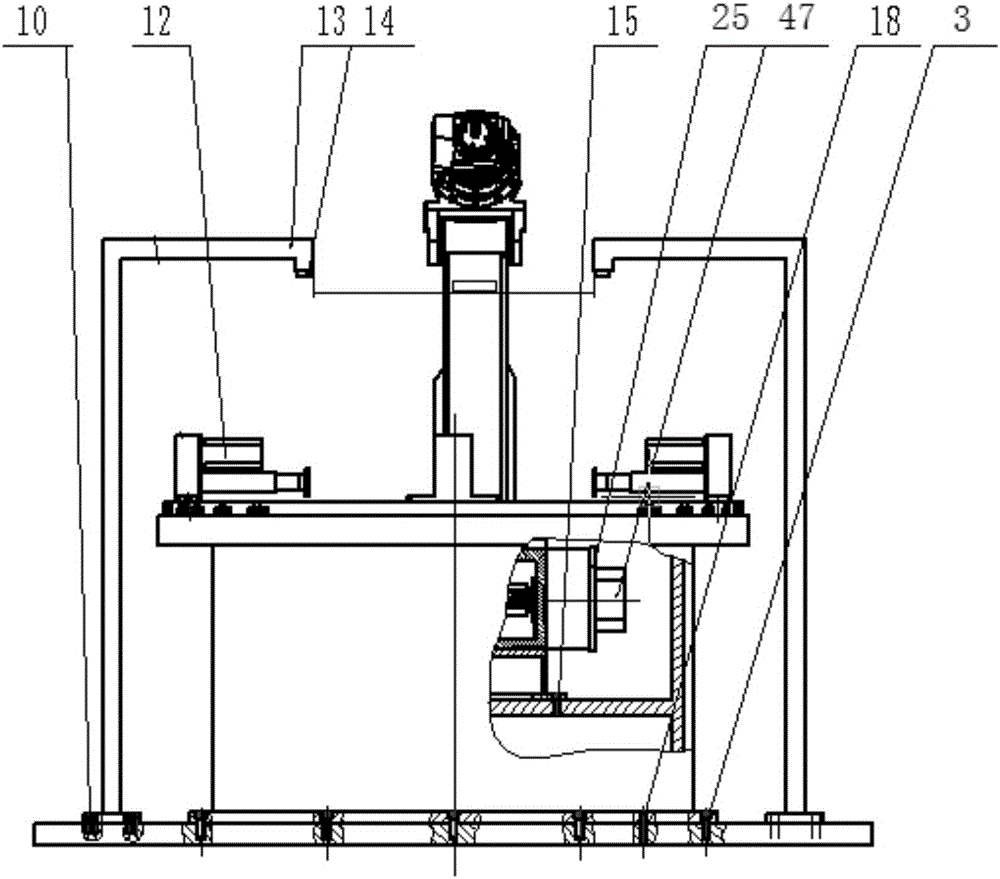 View screen self-guiding type machined part burr removing machine