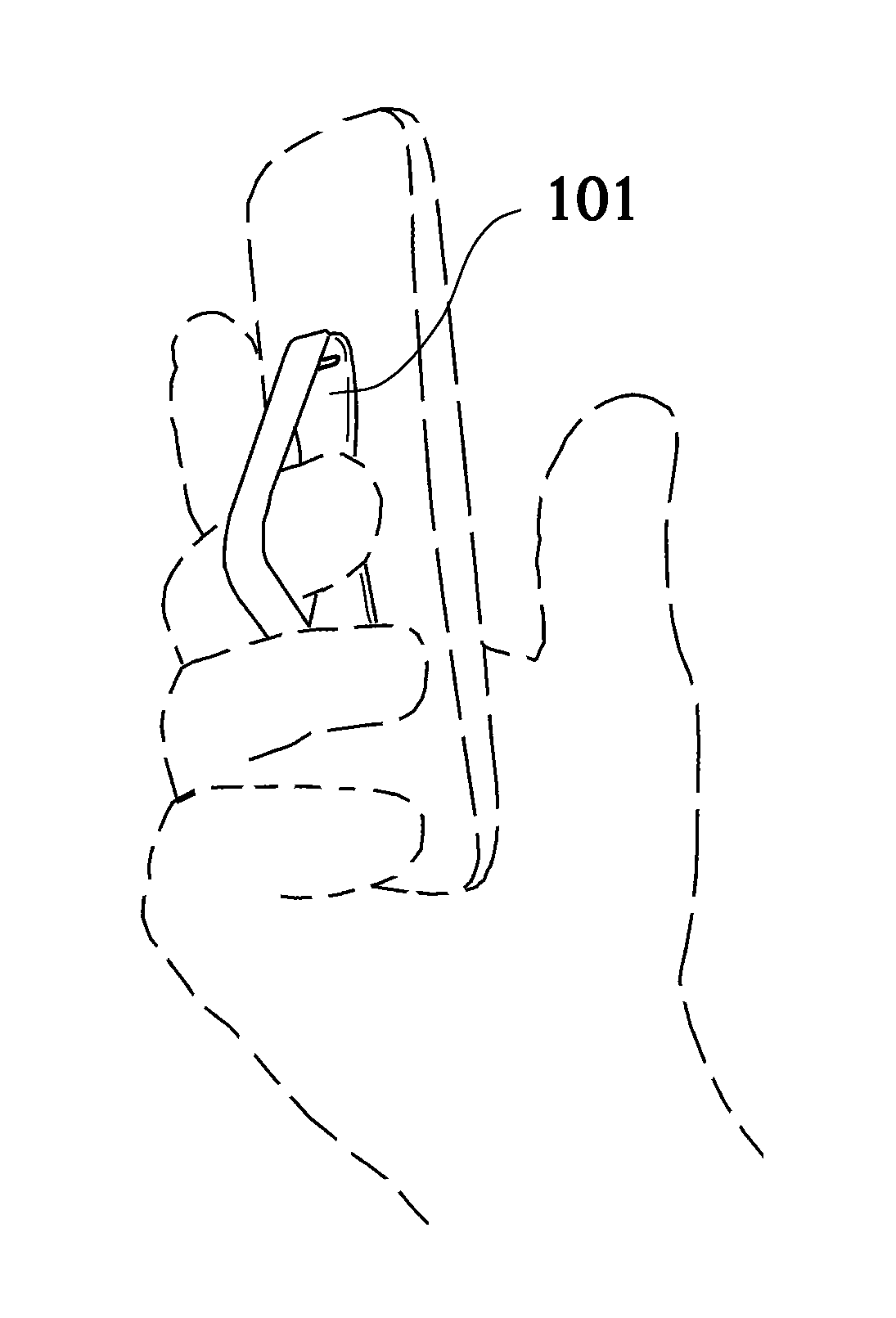 Elastic securing apparatus and mounting system for electronic device