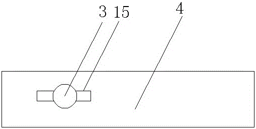 A tire deceleration brake device