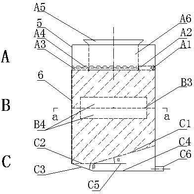 Device for filtering livestock and poultry breeding wastewater and recovering filter materials