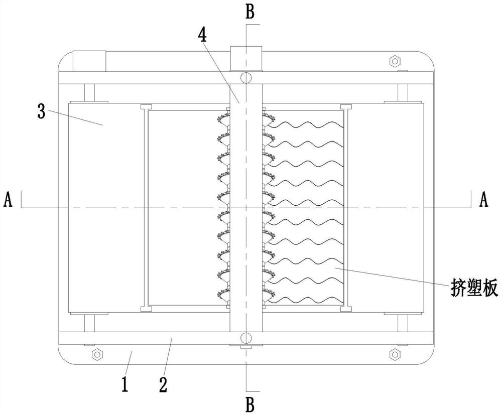 Extruded sheet surface treatment equipment