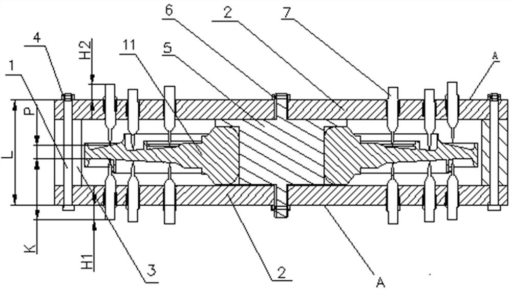 A Thickness Measuring Tool for Disc Parts with Complicated Structure