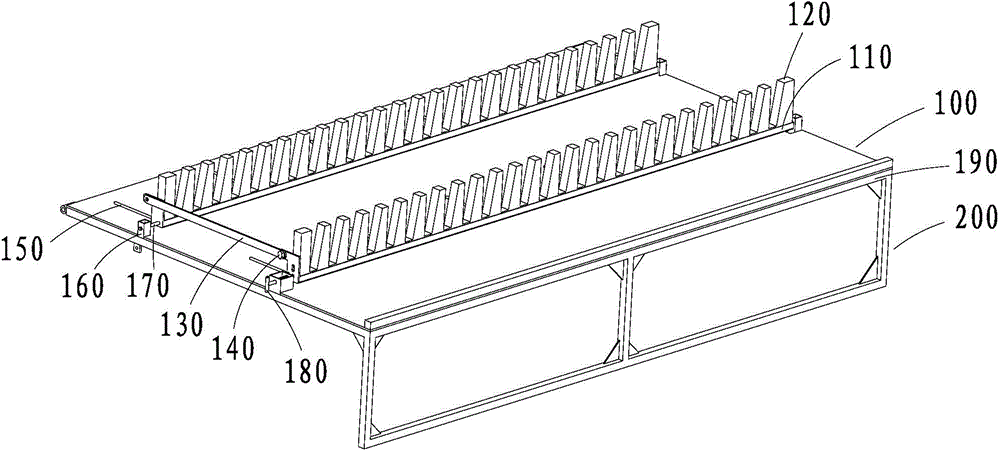 Limiting tool frame and limiting tool