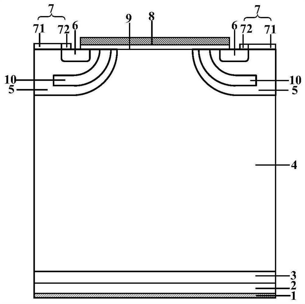 Insulated gate bipolar transistor and preparation method thereof