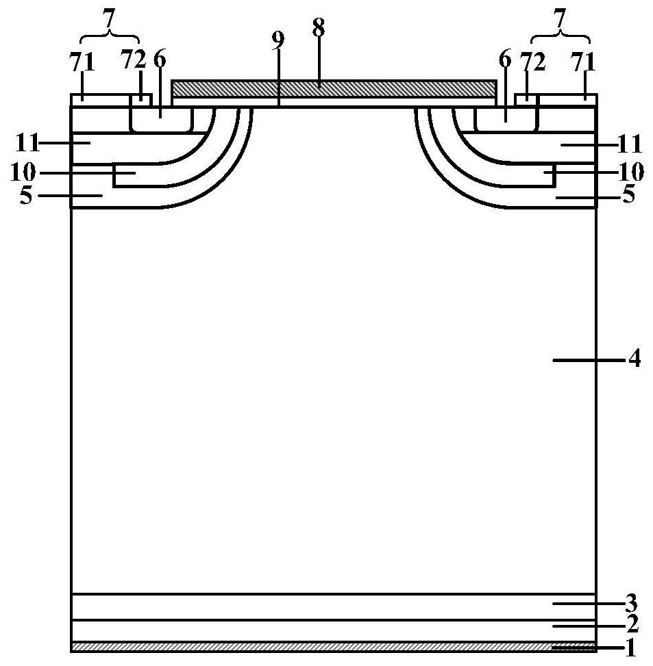 Insulated gate bipolar transistor and preparation method thereof