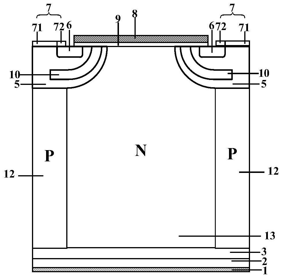 Insulated gate bipolar transistor and preparation method thereof