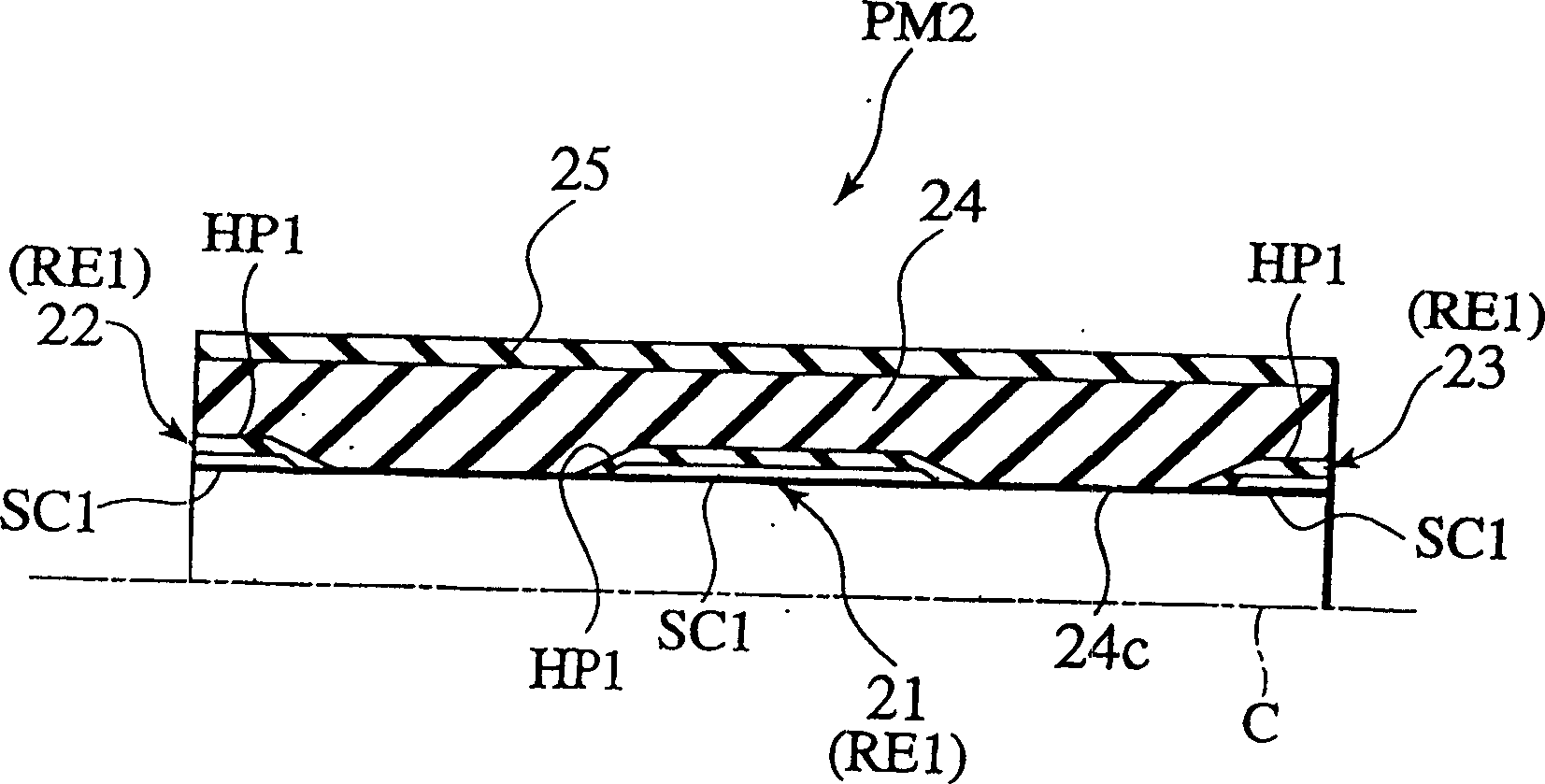 Structure and part for electric cable connection and making method thereof