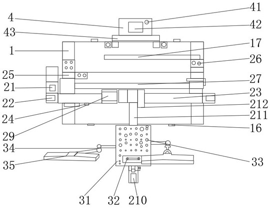 Portable cultural relic in-situ nondestructive testing automatic control multifunctional support