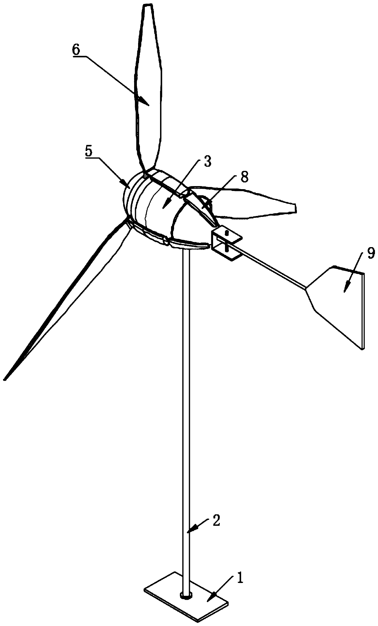 Self-adaptive wind power dustproof wind power and wind energy power generation equipment