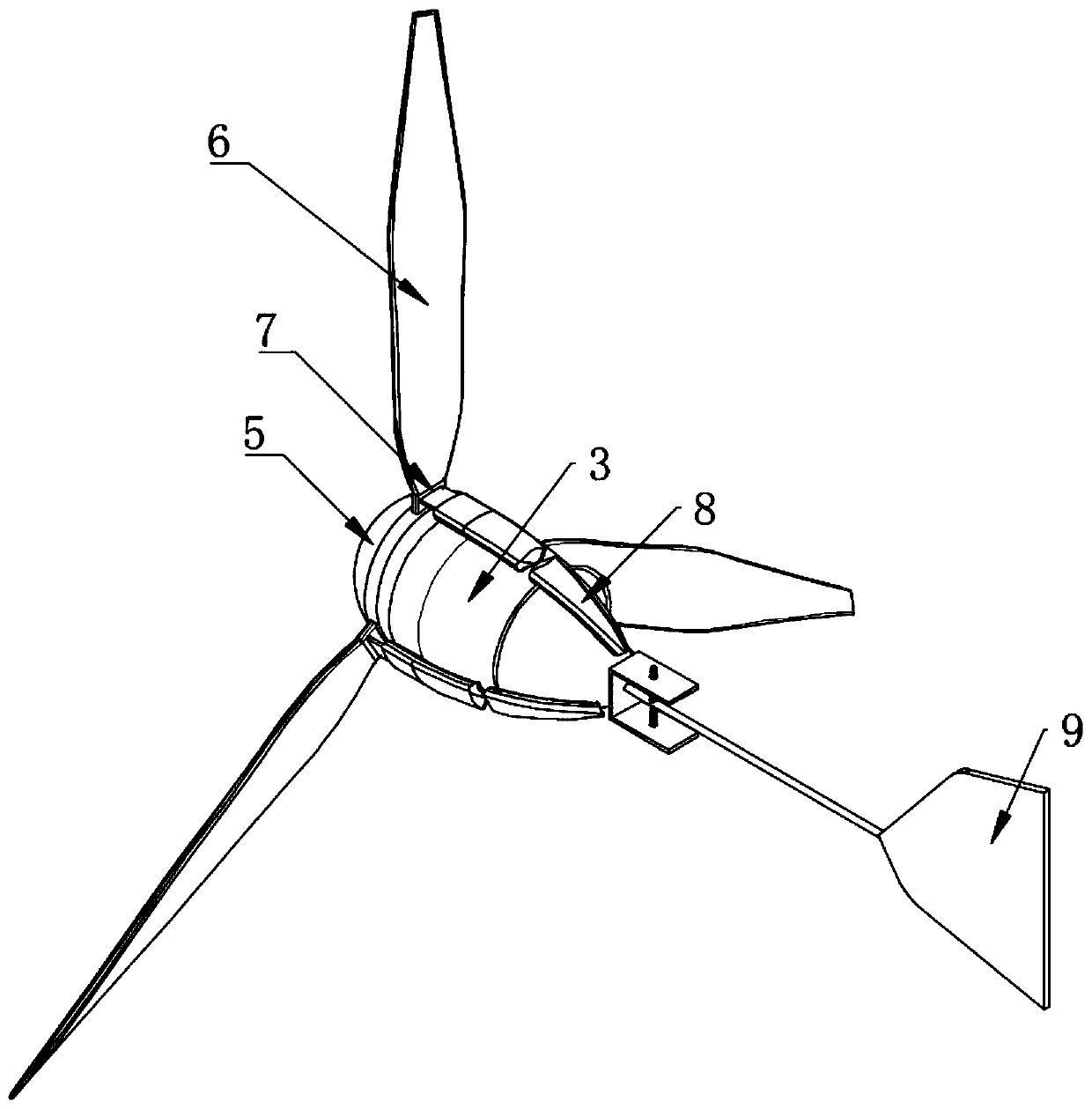 Self-adaptive wind power dustproof wind power and wind energy power generation equipment