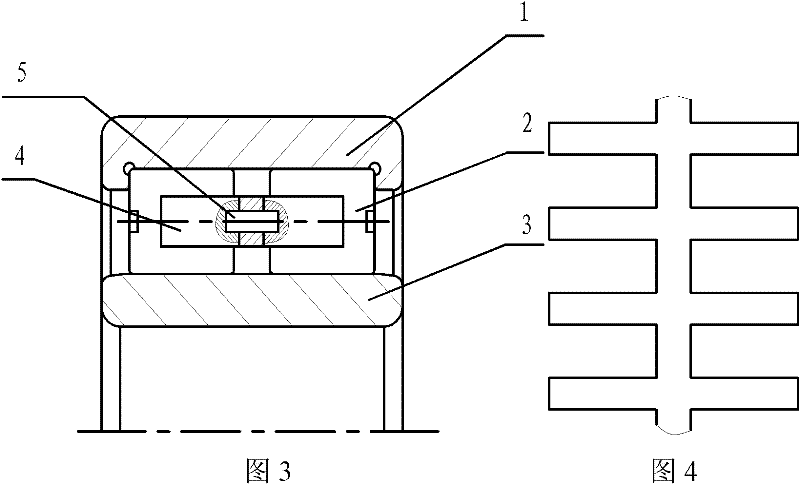 Novel double-row cylindrical roller bearing