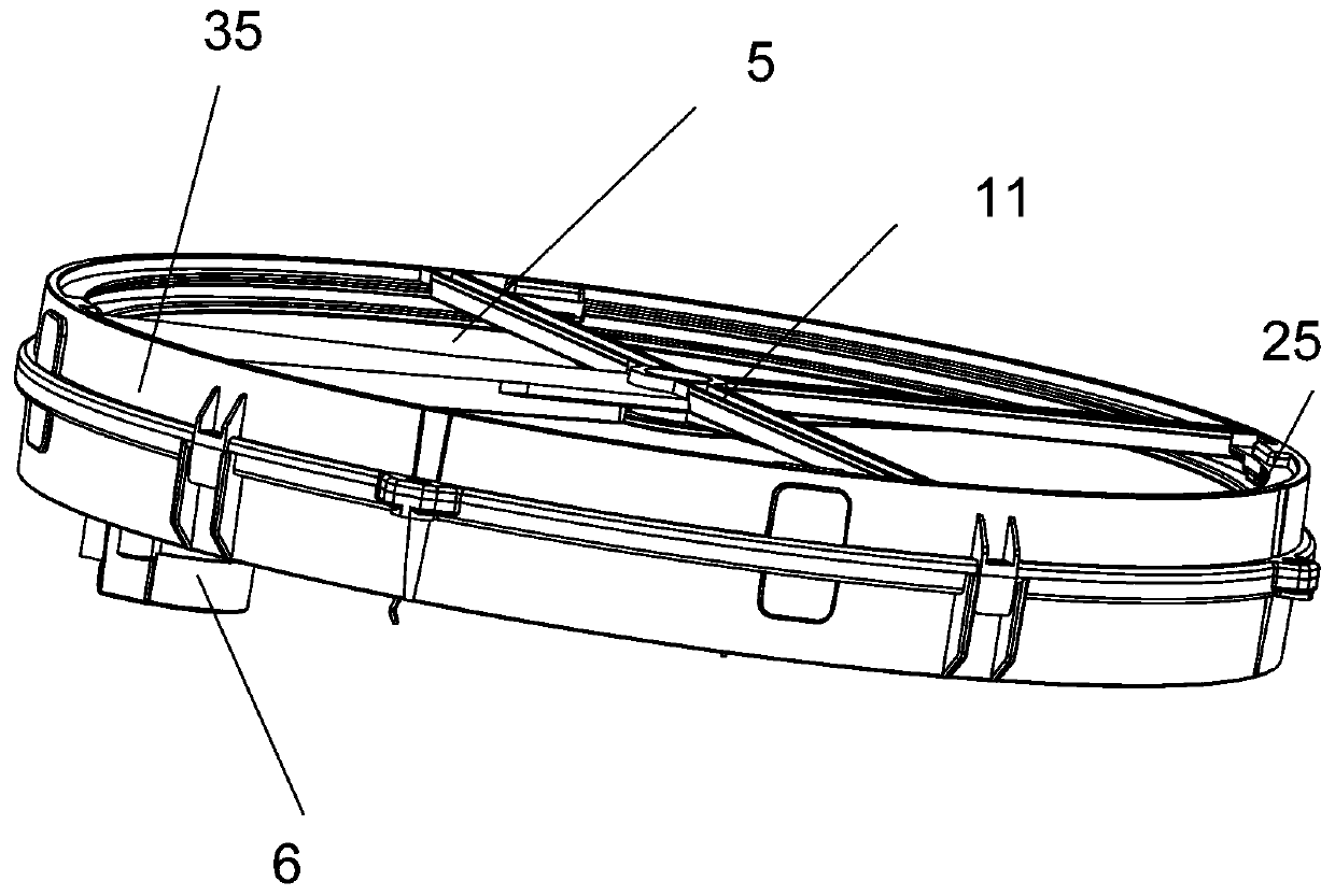 Heating regenerative type deodorization method and device for air cleaner