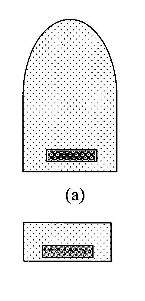 Light emitting devices with mixed phosphors